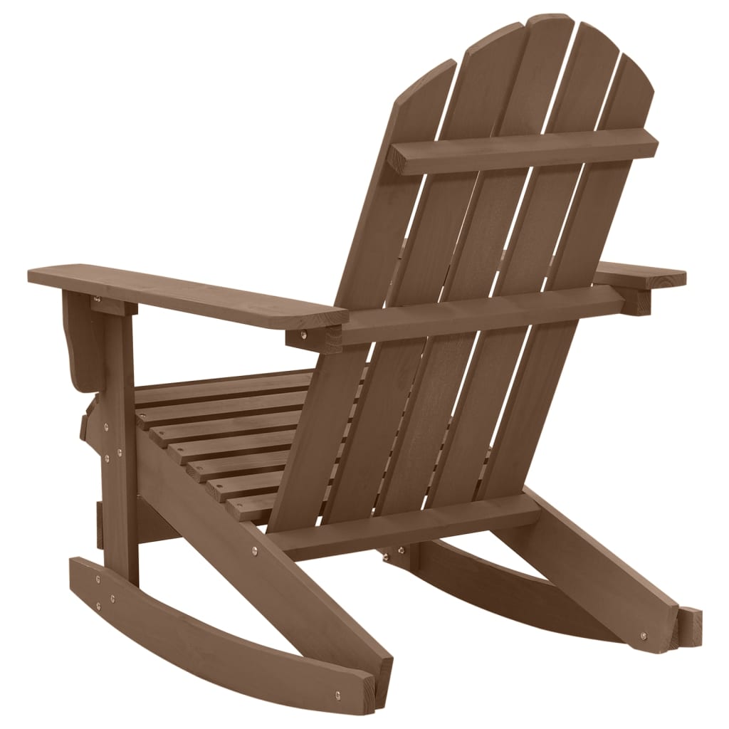 Tuinschommelstoel hout bruin is nu te koop bij PeponiXL, paradijselijk wonen!