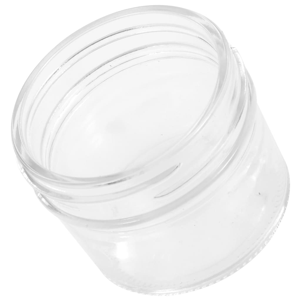 Jampotten met zilverkleurige deksels 48 st 110 ml glas is nu te koop bij PeponiXL, paradijselijk wonen!