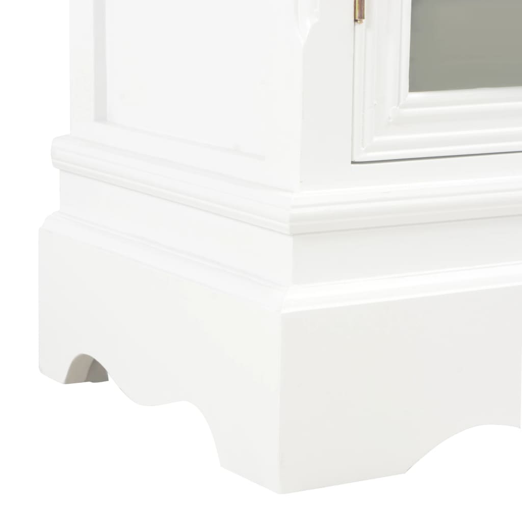 Dressoir 70x28x70 cm massief grenenhout wit is nu te koop bij PeponiXL, paradijselijk wonen!