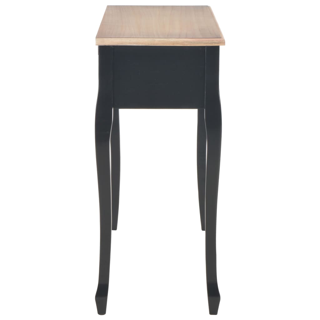 Bijzettafeltje met 3 lades zwart is nu te koop bij PeponiXL, paradijselijk wonen!