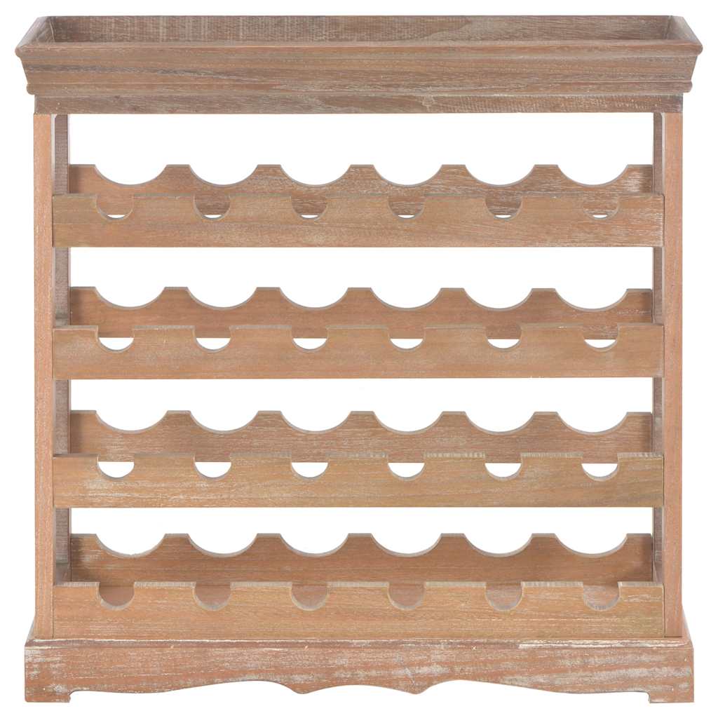 Wijnkast 70x22,5x70,5 cm mdf bruin is nu te koop bij PeponiXL, paradijselijk wonen!
