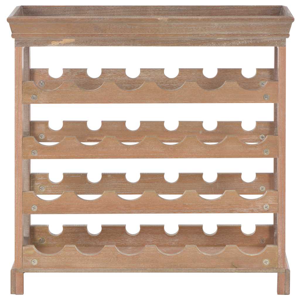 Wijnkast 70x22,5x70,5 cm mdf bruin is nu te koop bij PeponiXL, paradijselijk wonen!