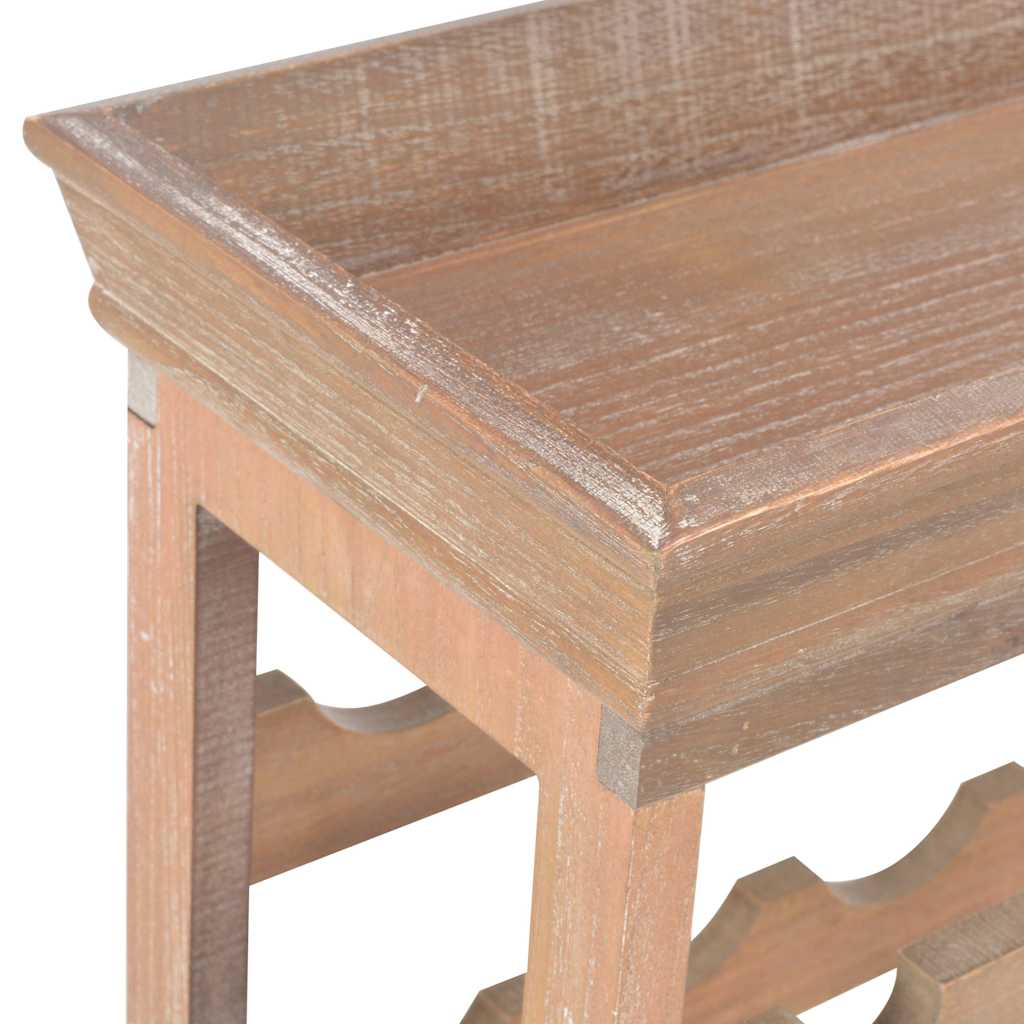 Wijnkast 70x22,5x70,5 cm mdf bruin is nu te koop bij PeponiXL, paradijselijk wonen!