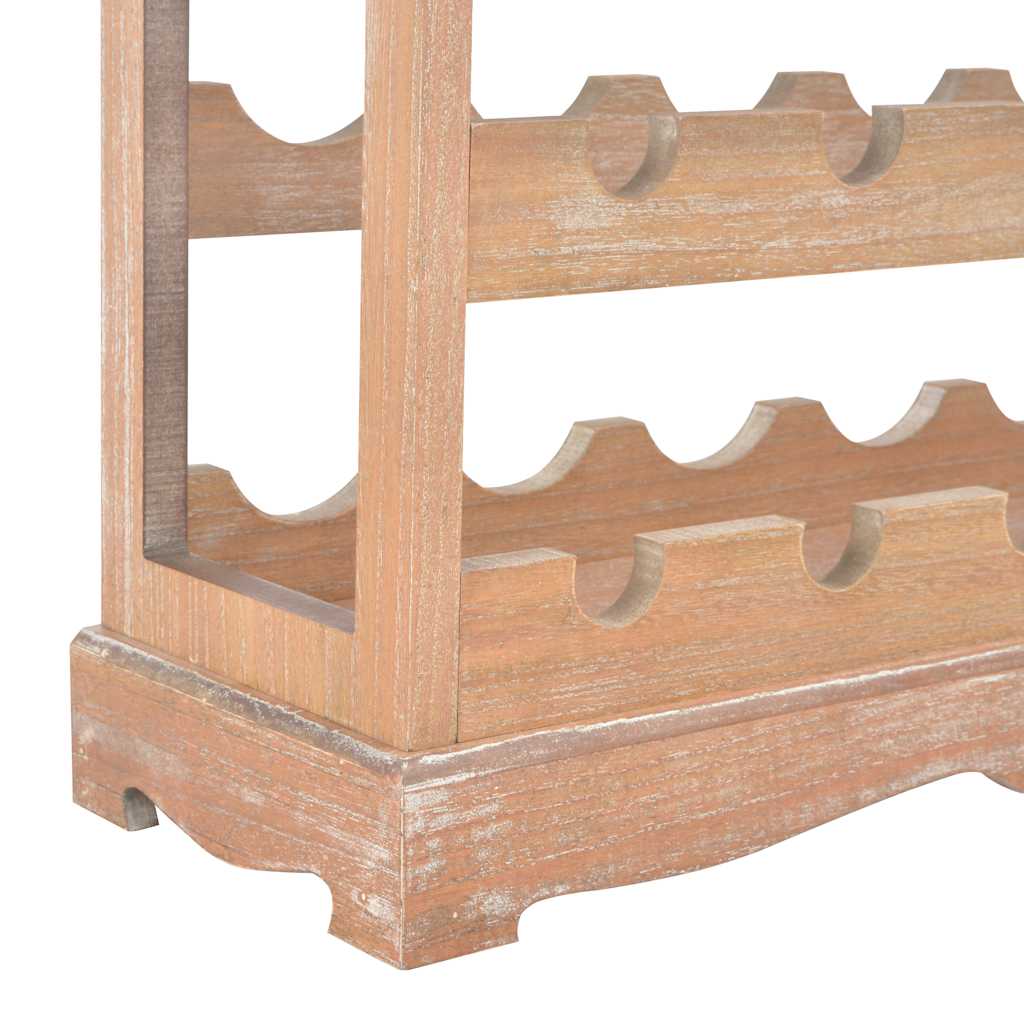 Wijnkast 70x22,5x70,5 cm mdf bruin is nu te koop bij PeponiXL, paradijselijk wonen!
