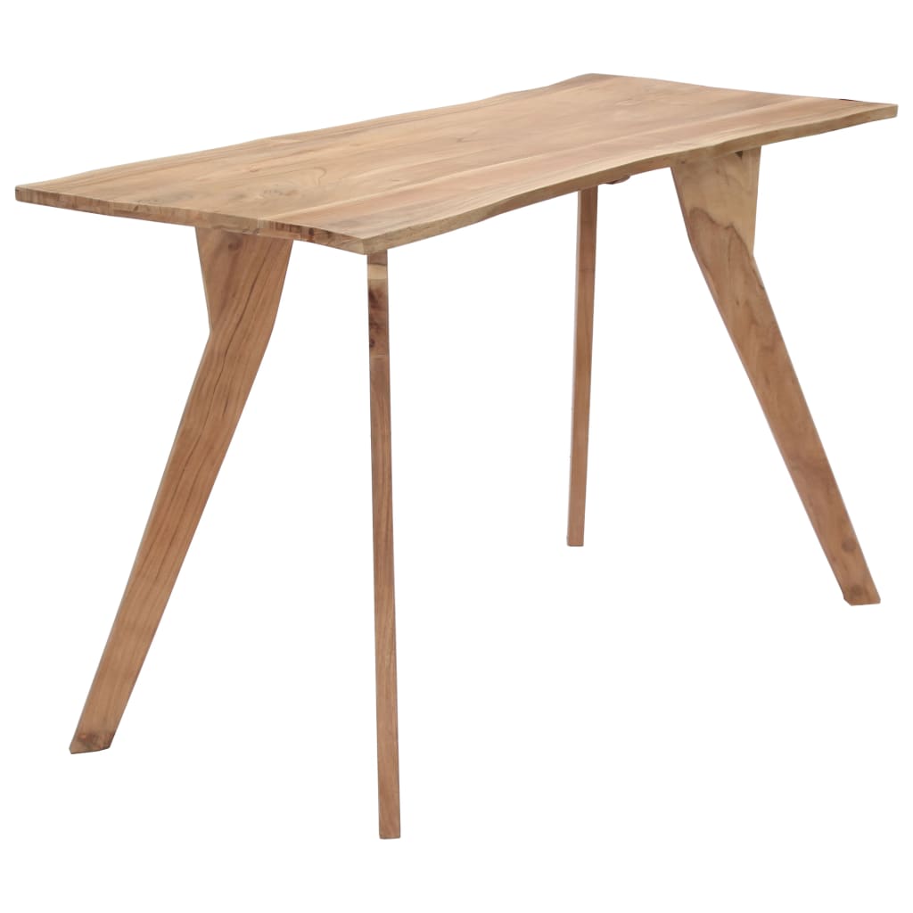 Eettafel 120x58x76 cm massief acaciahout is nu te koop bij PeponiXL, paradijselijk wonen!