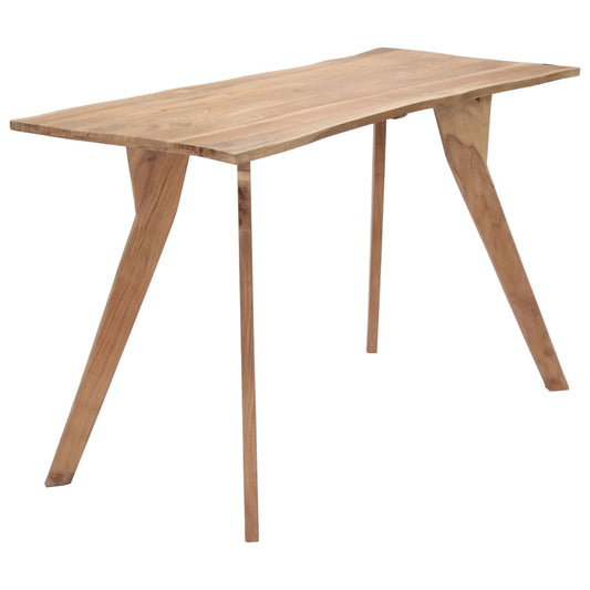 Eettafel 120x58x76 cm massief acaciahout is nu te koop bij PeponiXL, paradijselijk wonen!