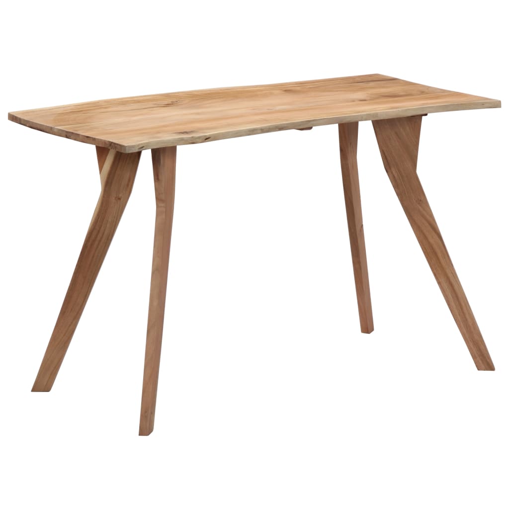 Eettafel 120x58x76 cm massief acaciahout is nu te koop bij PeponiXL, paradijselijk wonen!