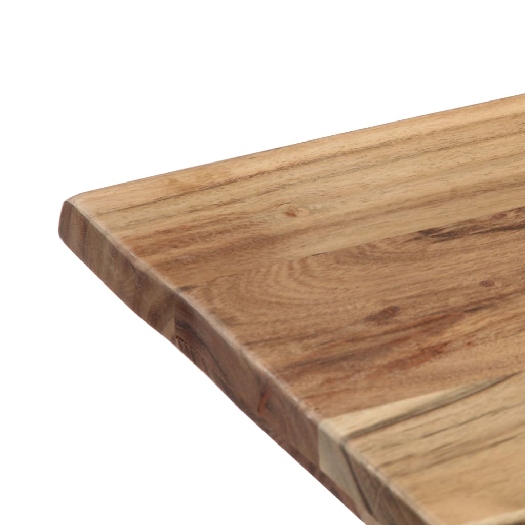 Eettafel 120x58x76 cm massief acaciahout is nu te koop bij PeponiXL, paradijselijk wonen!