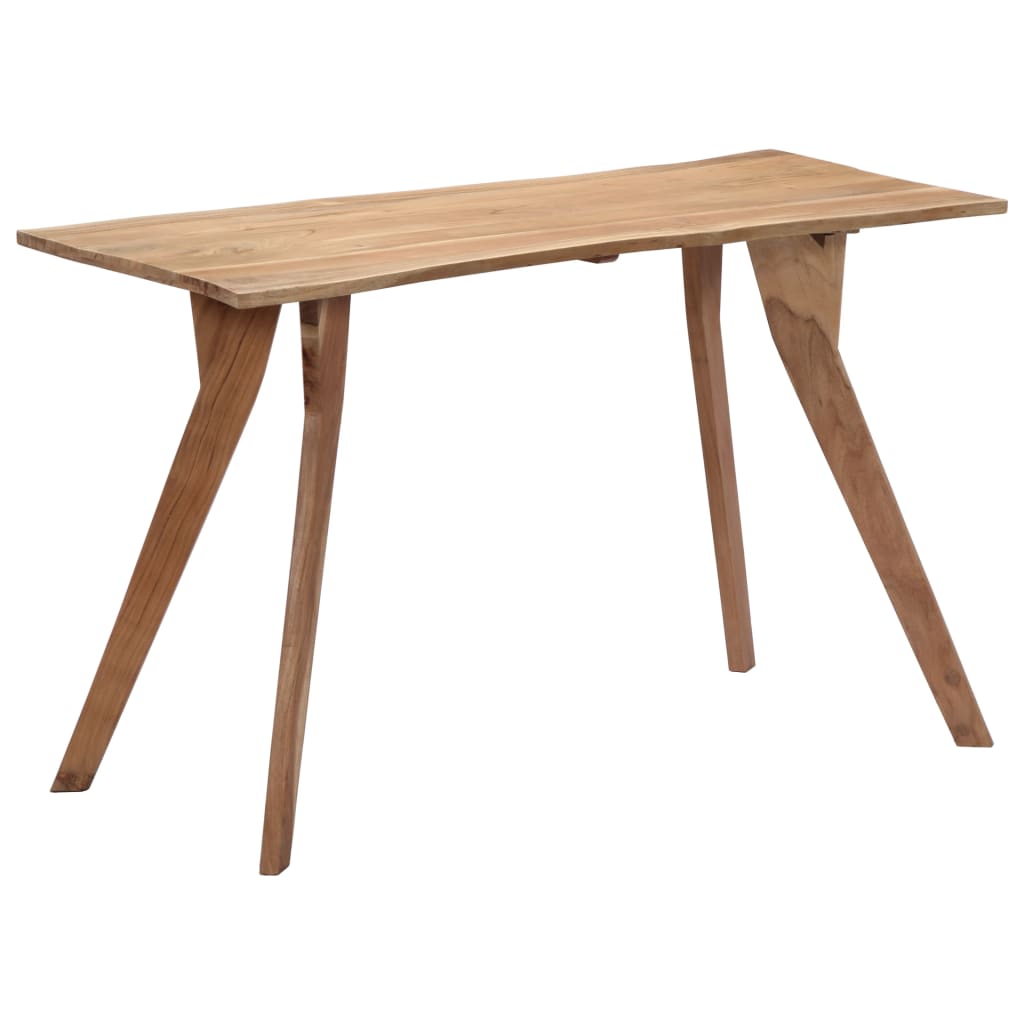 Eettafel 120x58x76 cm massief acaciahout is nu te koop bij PeponiXL, paradijselijk wonen!