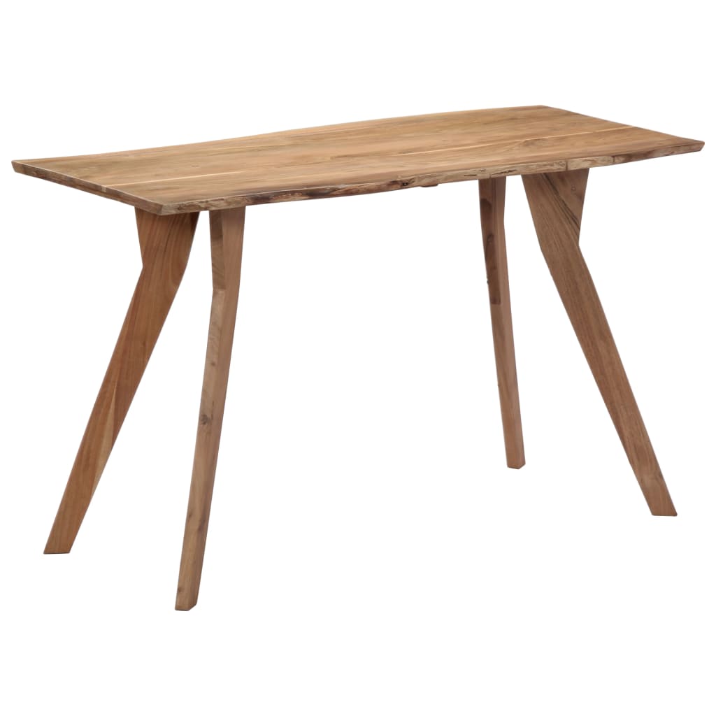 Eettafel 120x58x76 cm massief acaciahout is nu te koop bij PeponiXL, paradijselijk wonen!