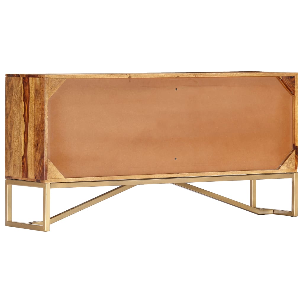 Dressoir 118x30x60 cm massief acaciahout is nu te koop bij PeponiXL, paradijselijk wonen!