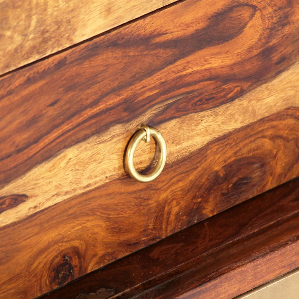 Dressoir 118x30x60 cm massief acaciahout is nu te koop bij PeponiXL, paradijselijk wonen!