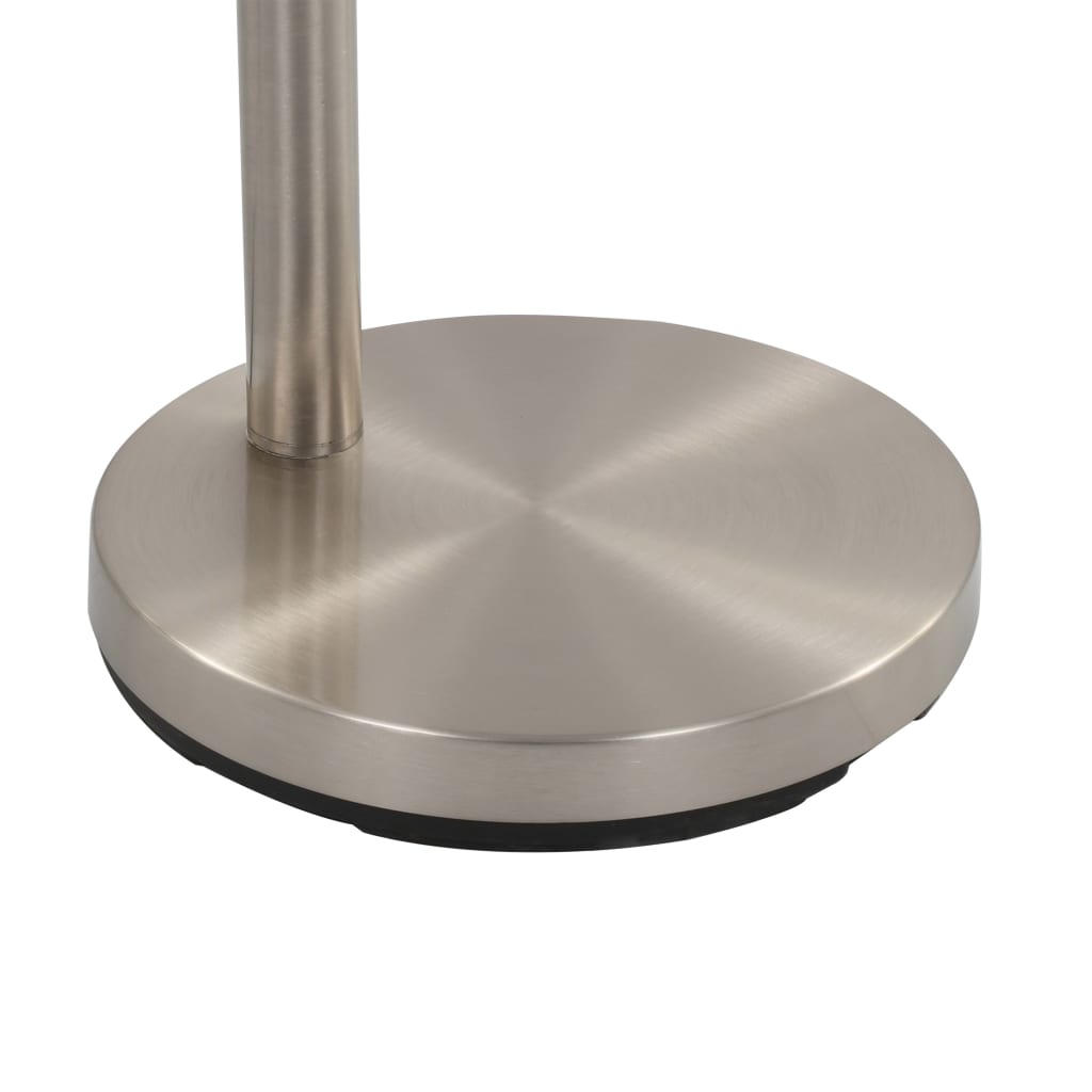 Lamp staand 5xE14 200 cm zilverkleurig is nu te koop bij PeponiXL, paradijselijk wonen!