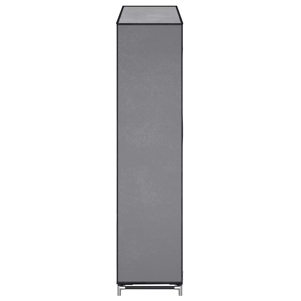 Schoenenkast met hoes 115x28x110 cm stof grijs is nu te koop bij PeponiXL, paradijselijk wonen!