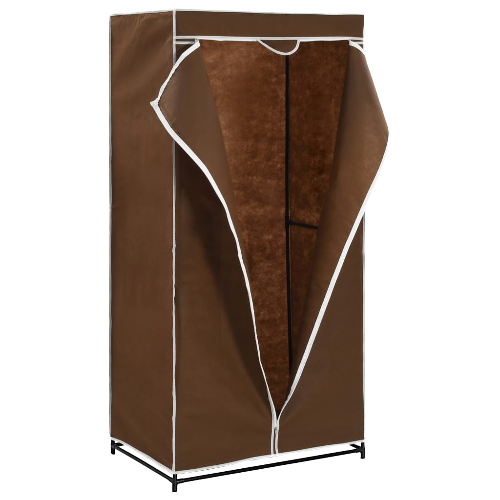 Kledingkasten 2 st 75x50x160 cm bruin is nu te koop bij PeponiXL, paradijselijk wonen!