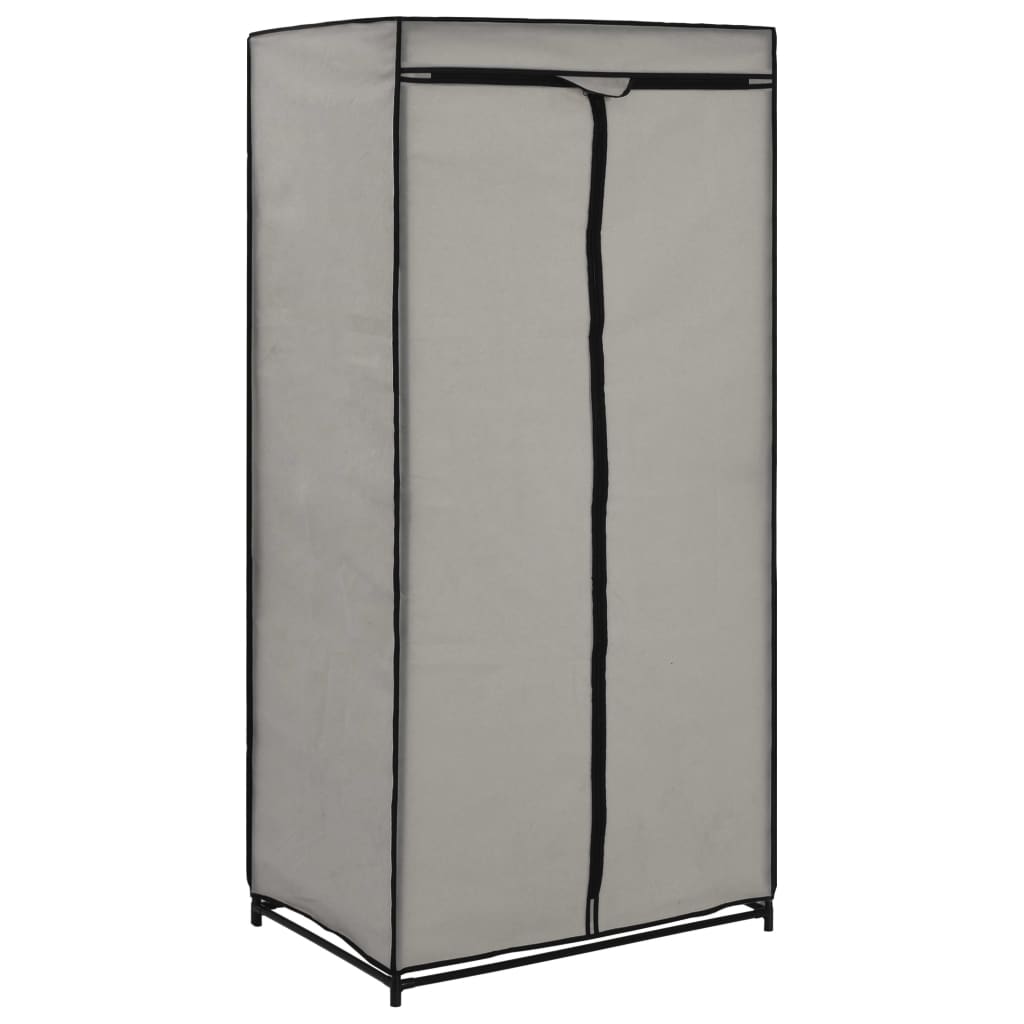 Kledingkasten 2 st 75x50x160 cm grijs is nu te koop bij PeponiXL, paradijselijk wonen!