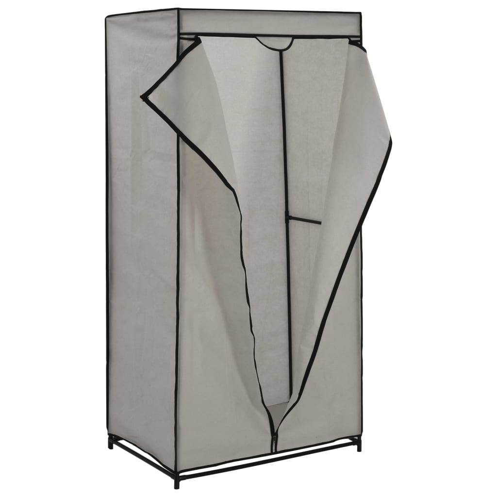 Kledingkasten 2 st 75x50x160 cm grijs is nu te koop bij PeponiXL, paradijselijk wonen!