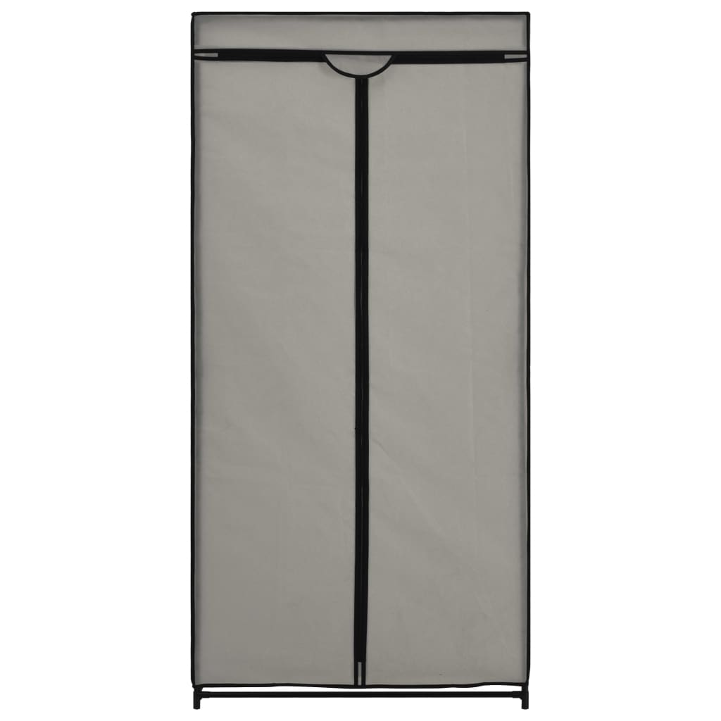 Kledingkasten 2 st 75x50x160 cm grijs is nu te koop bij PeponiXL, paradijselijk wonen!
