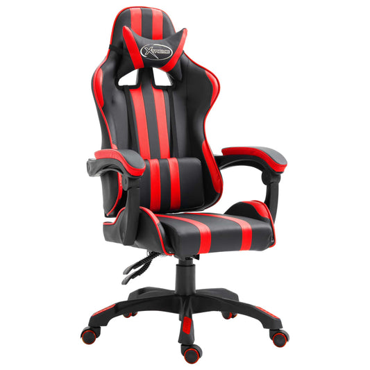 Gamestoel kunstleer rood is nu te koop bij PeponiXL, paradijselijk wonen!