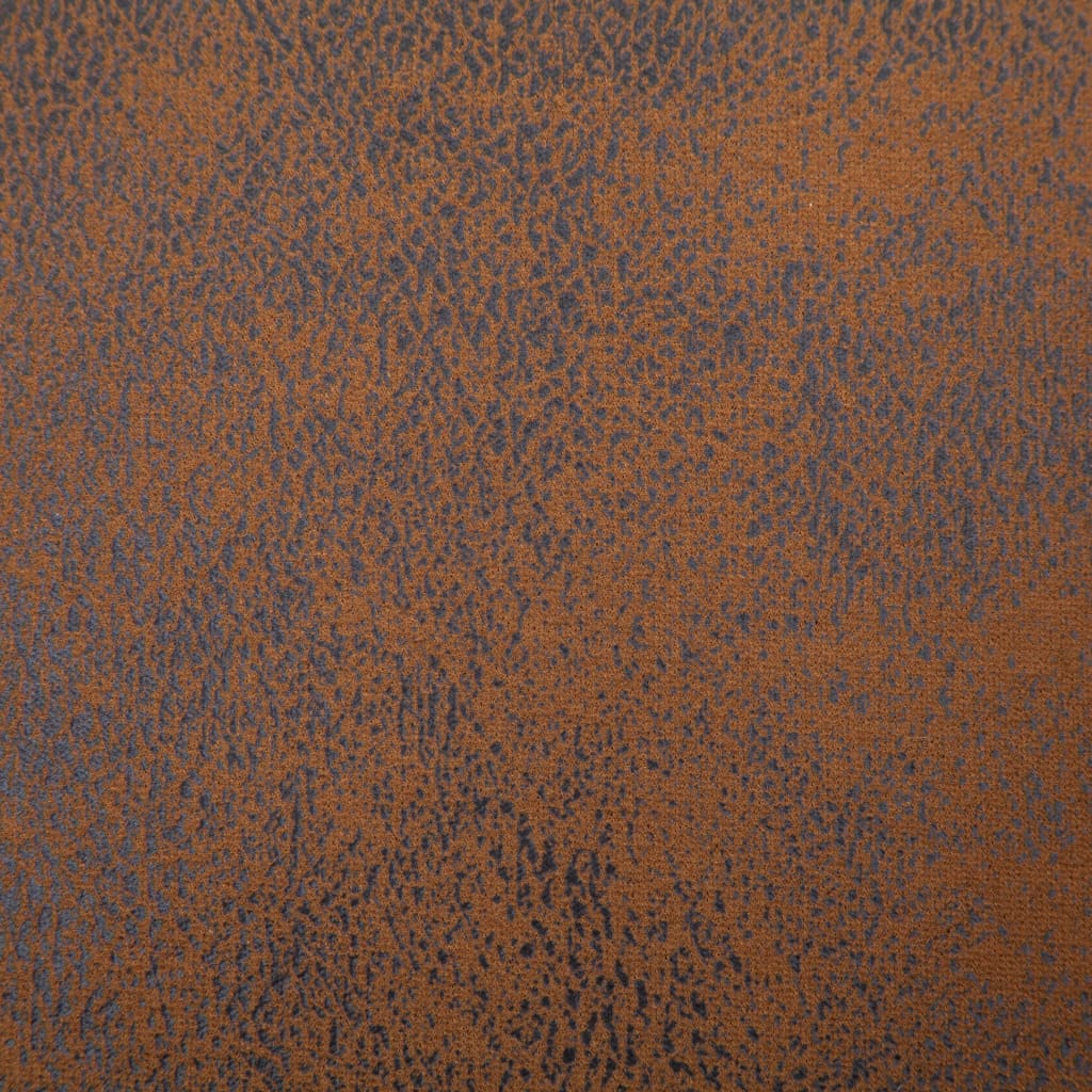 Bankje met opbergvak 116 cm kunstsuède bruin is nu te koop bij PeponiXL, paradijselijk wonen!