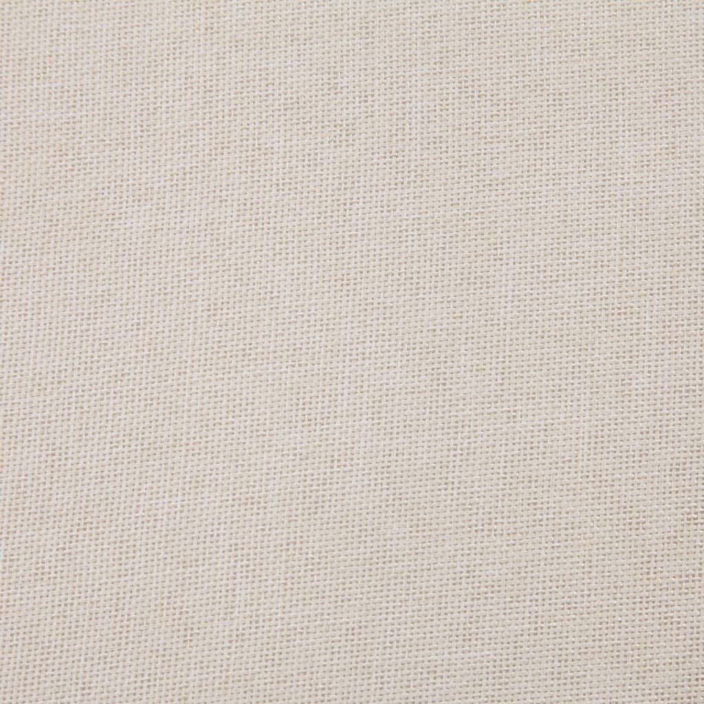 Bankje met opbergvak 116 cm polyester crème is nu te koop bij PeponiXL, paradijselijk wonen!