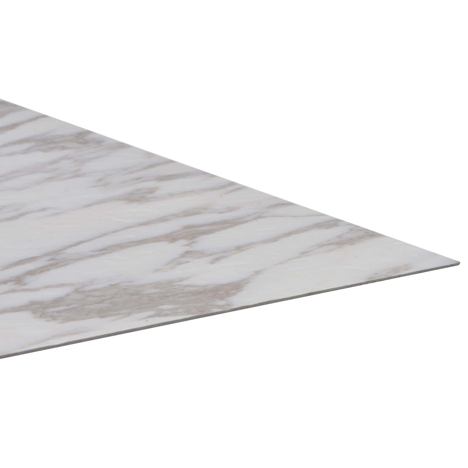 Vloerplanken 5,11 m² 55 pcs PVC Wit Marmer is nu te koop bij PeponiXL, paradijselijk wonen!