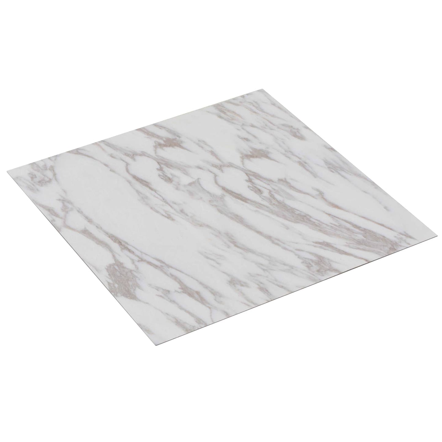 Vloerplanken 5,11 m² 55 pcs PVC Wit Marmer is nu te koop bij PeponiXL, paradijselijk wonen!