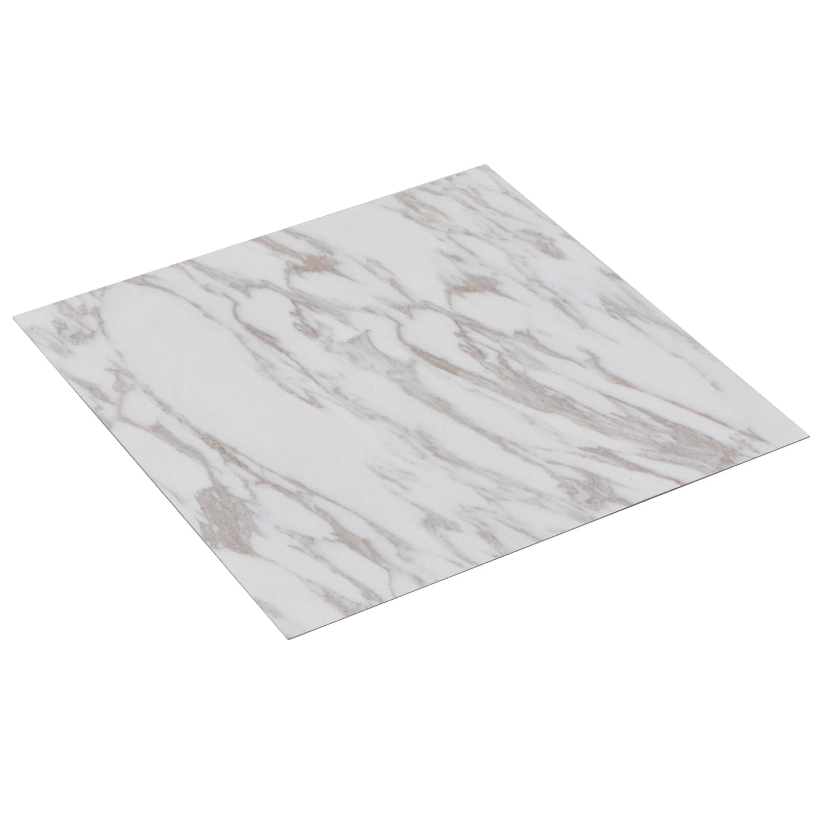 Vloerplanken 5,11 m² 55 pcs PVC Wit Marmer is nu te koop bij PeponiXL, paradijselijk wonen!
