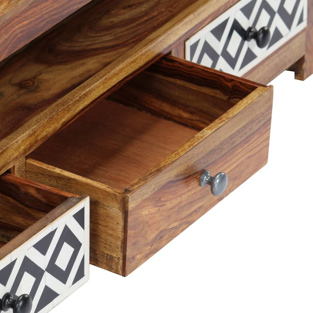 Tv-meubel 120x30x40 cm massief acaciahout is nu te koop bij PeponiXL, paradijselijk wonen!