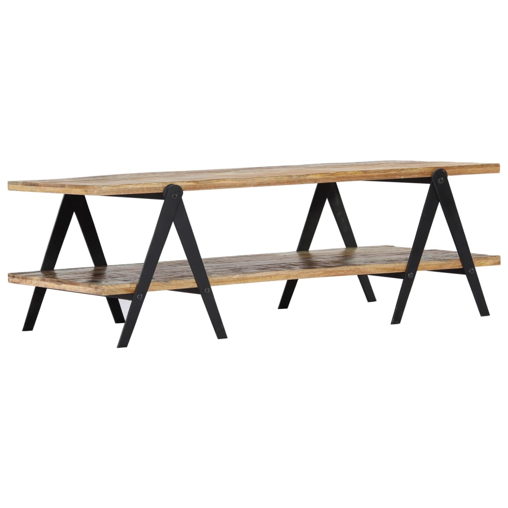 Salontafel 115x60x40 cm massief gerecycled hout is nu te koop bij PeponiXL, paradijselijk wonen!
