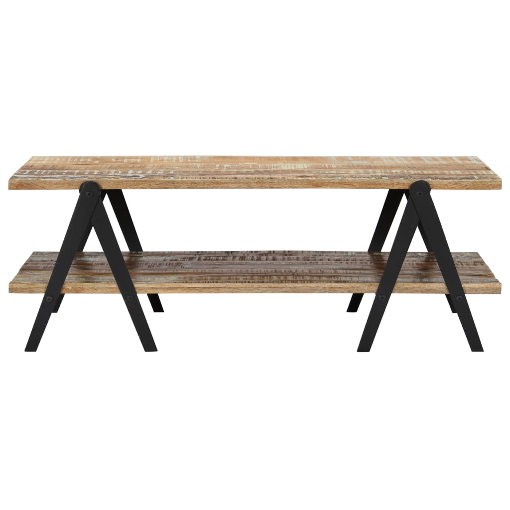 Salontafel 115x60x40 cm massief gerecycled hout is nu te koop bij PeponiXL, paradijselijk wonen!