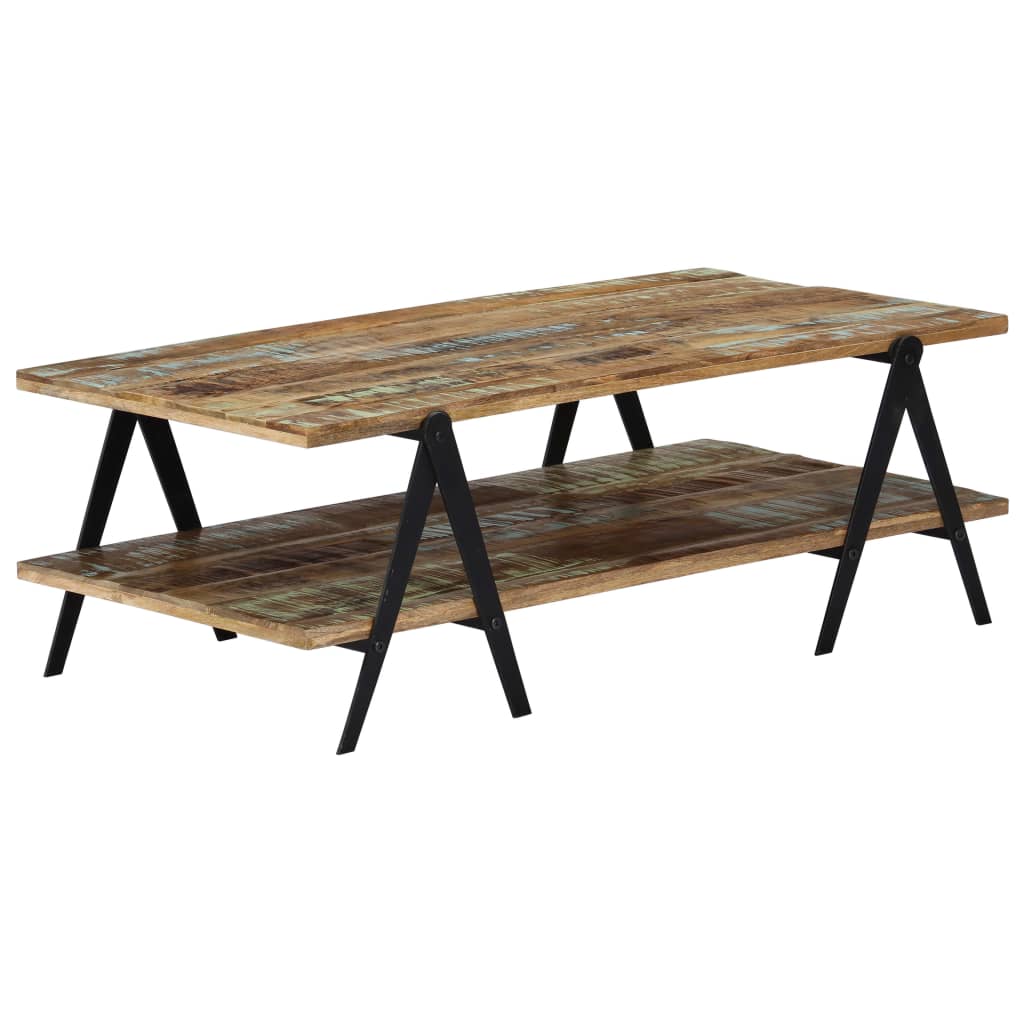 Salontafel 115x60x40 cm massief gerecycled hout is nu te koop bij PeponiXL, paradijselijk wonen!
