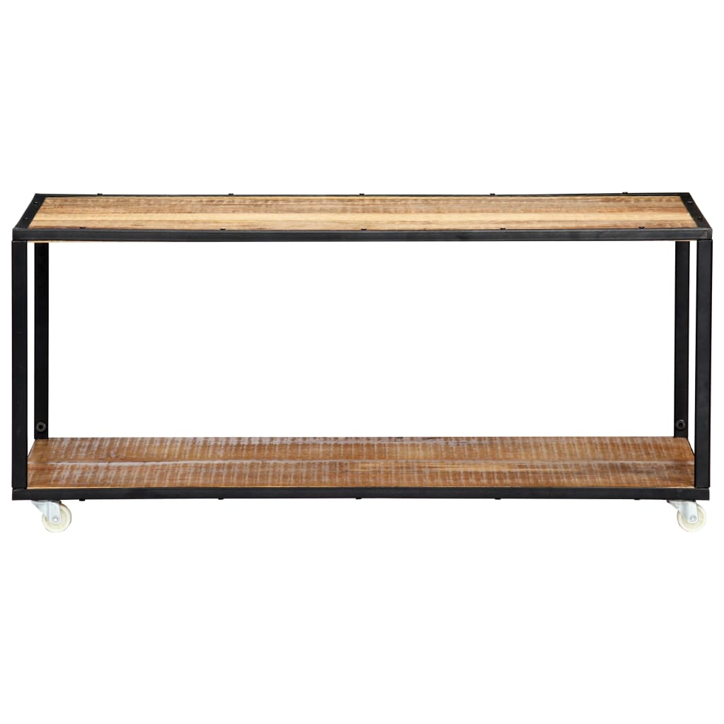 Salontafel 90x50x40 cm massief gerecycled hout is nu te koop bij PeponiXL, paradijselijk wonen!