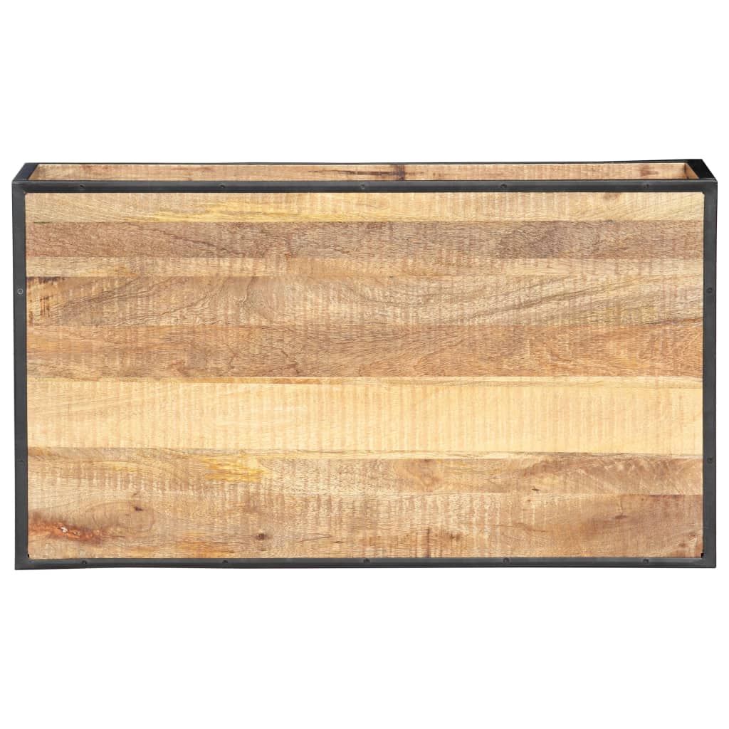 Salontafel 90x50x40 cm massief gerecycled hout is nu te koop bij PeponiXL, paradijselijk wonen!