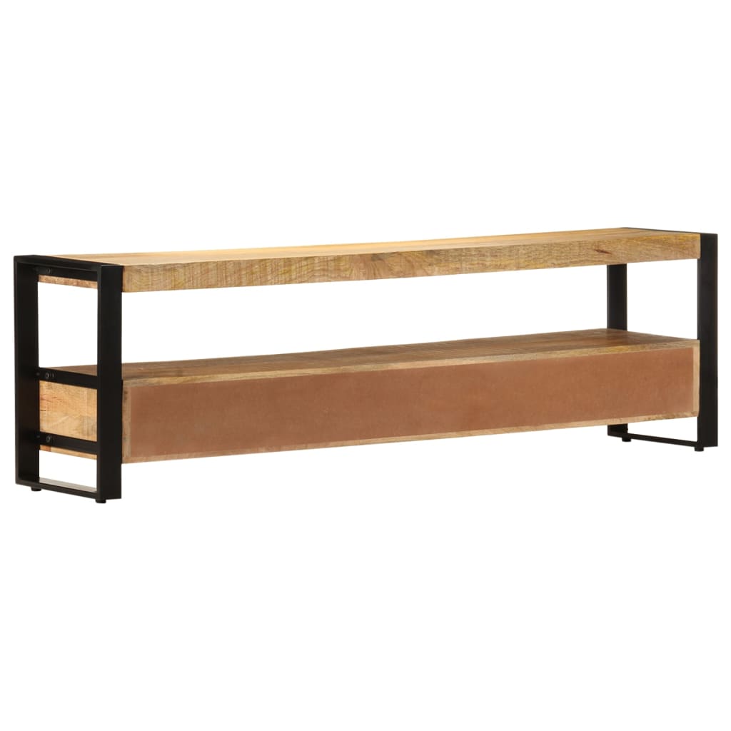 Tv-meubel 150x30x45 cm massief mangohout is nu te koop bij PeponiXL, paradijselijk wonen!