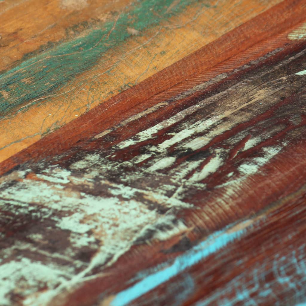 Salontafel 120x50x30 cm massief gerecycled hout en staal is nu te koop bij PeponiXL, paradijselijk wonen!