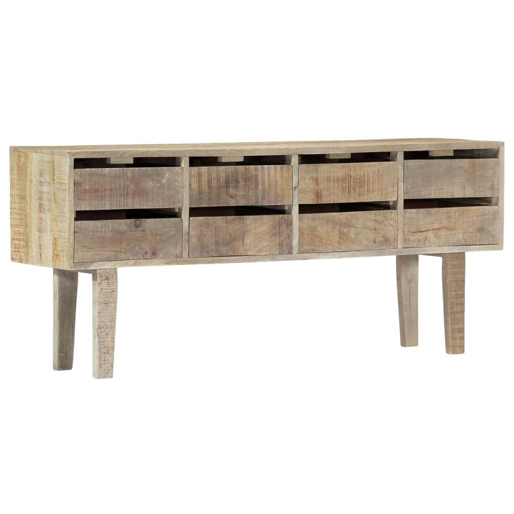 Dressoir 140x30x60 cm massief mangohout is nu te koop bij PeponiXL, paradijselijk wonen!