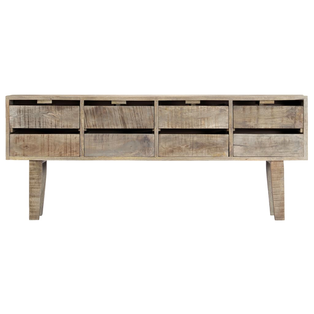 Dressoir 140x30x60 cm massief mangohout is nu te koop bij PeponiXL, paradijselijk wonen!