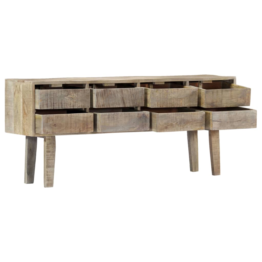Dressoir 140x30x60 cm massief mangohout is nu te koop bij PeponiXL, paradijselijk wonen!
