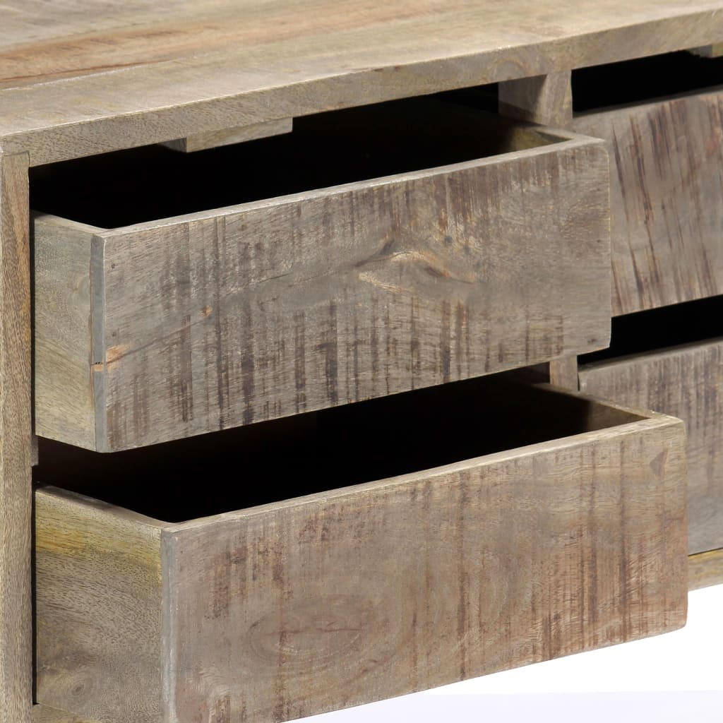 Dressoir 140x30x60 cm massief mangohout is nu te koop bij PeponiXL, paradijselijk wonen!
