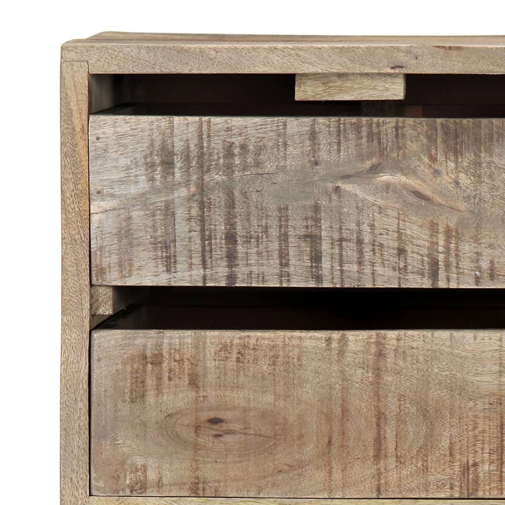 Dressoir 140x30x60 cm massief mangohout is nu te koop bij PeponiXL, paradijselijk wonen!