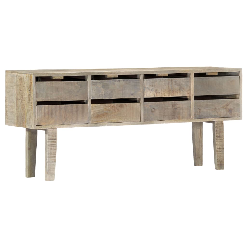 Dressoir 140x30x60 cm massief mangohout is nu te koop bij PeponiXL, paradijselijk wonen!
