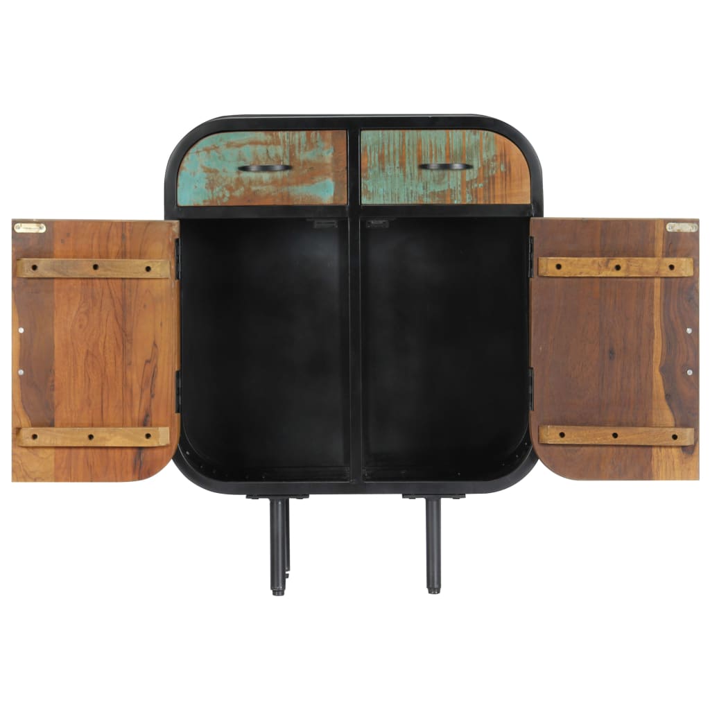 Dressoir 60x30x75 cm massief gerecycled hout is nu te koop bij PeponiXL, paradijselijk wonen!