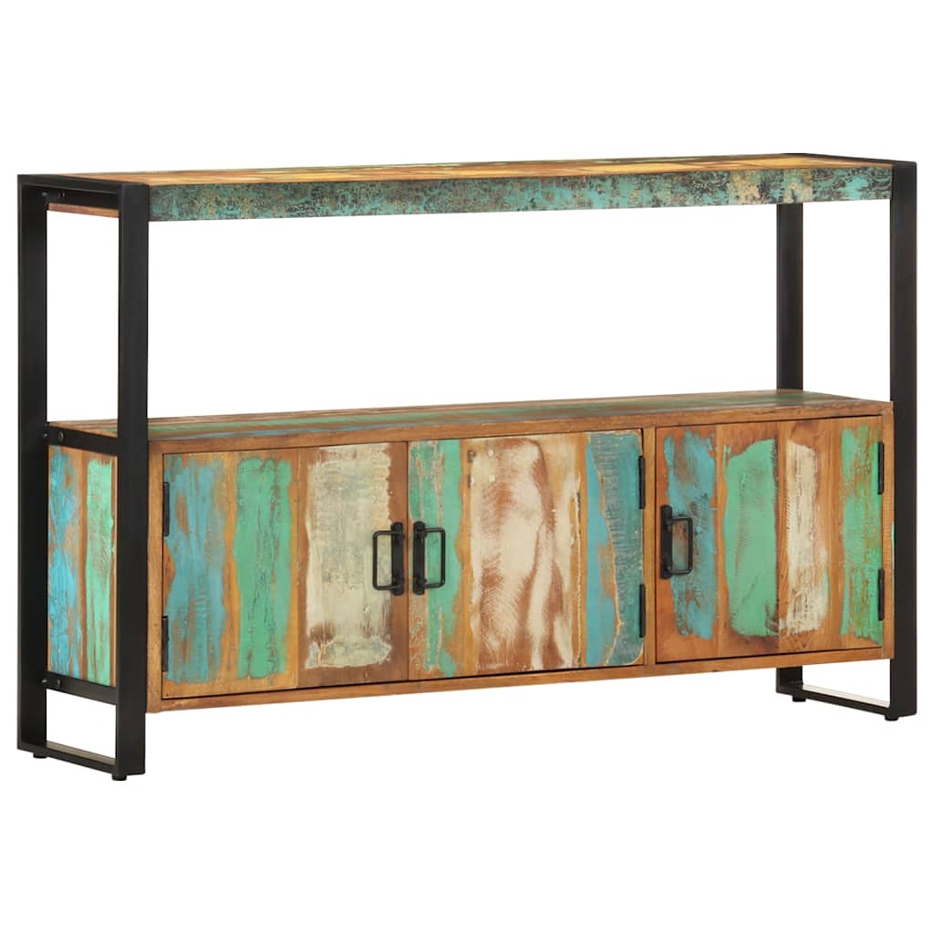 Dressoir 120x30x75 cm massief gerecycled hout is nu te koop bij PeponiXL, paradijselijk wonen!