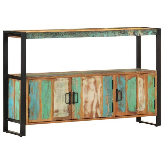 Dressoir 120x30x75 cm massief gerecycled hout is nu te koop bij PeponiXL, paradijselijk wonen!