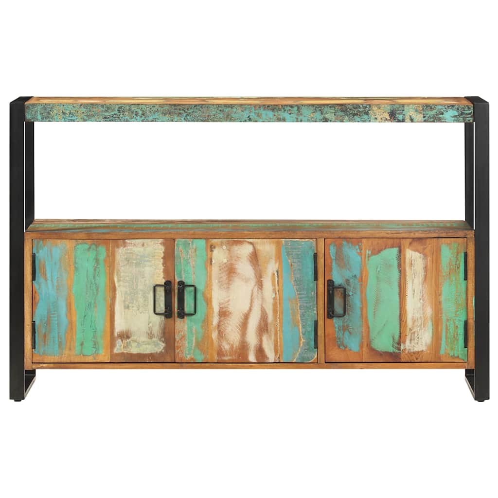 Dressoir 120x30x75 cm massief gerecycled hout is nu te koop bij PeponiXL, paradijselijk wonen!