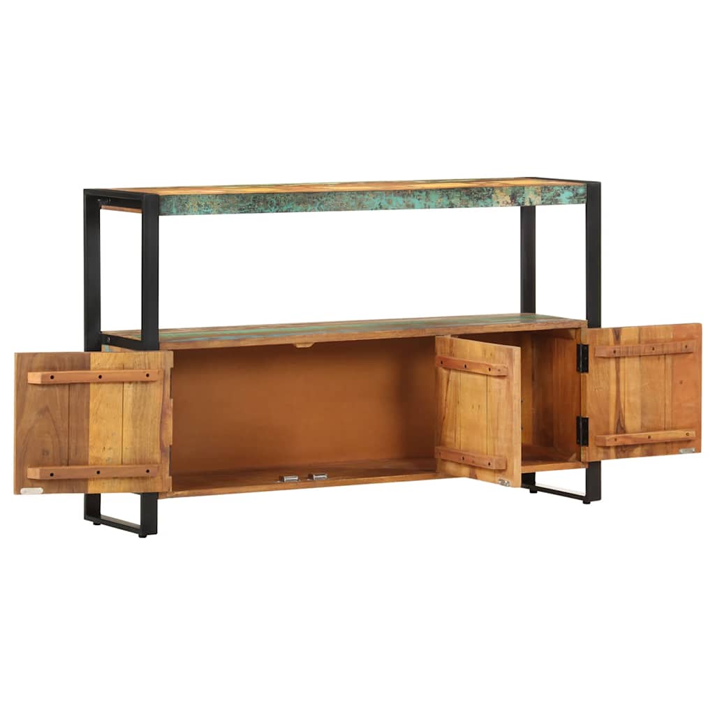 Dressoir 120x30x75 cm massief gerecycled hout is nu te koop bij PeponiXL, paradijselijk wonen!