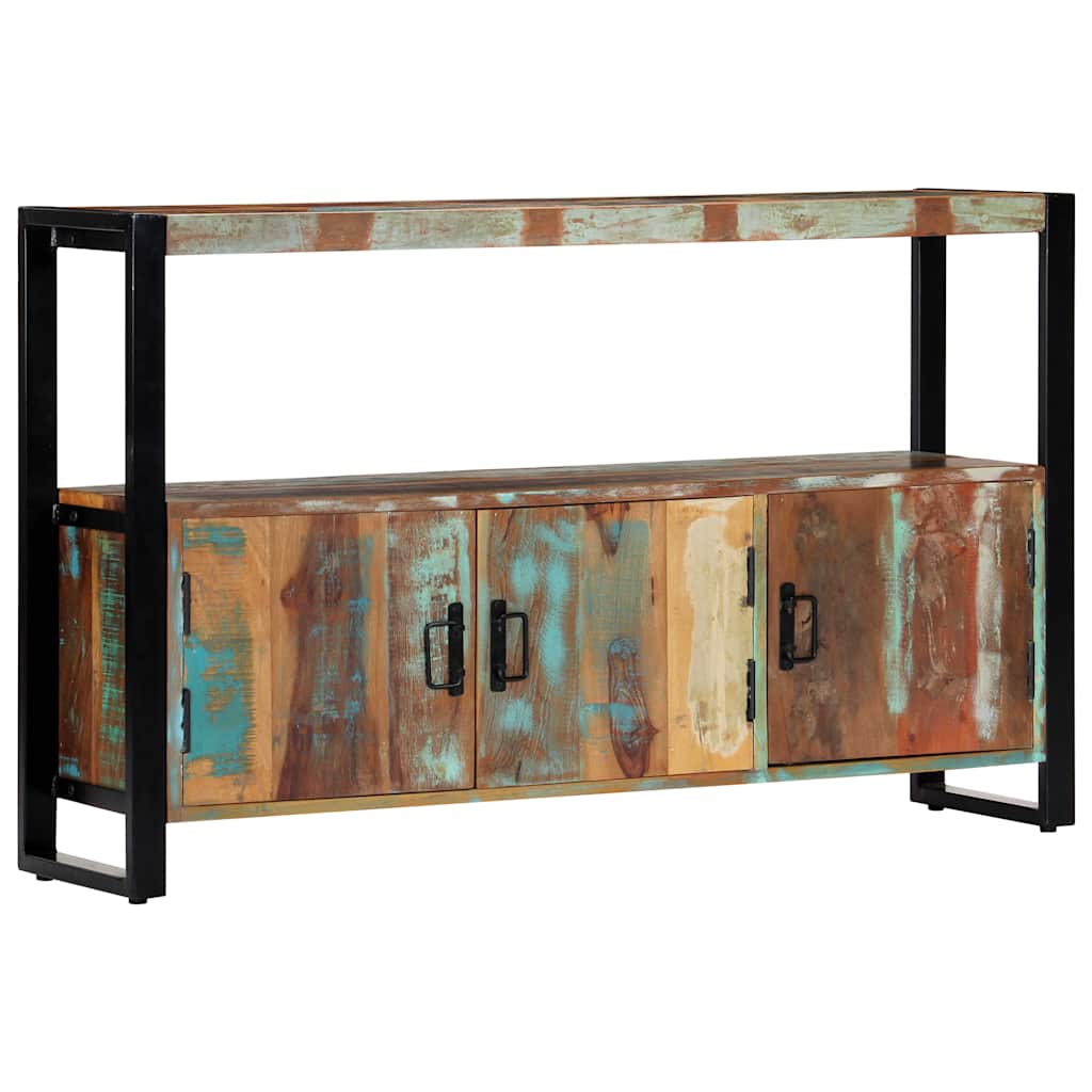 Dressoir 120x30x75 cm massief gerecycled hout is nu te koop bij PeponiXL, paradijselijk wonen!
