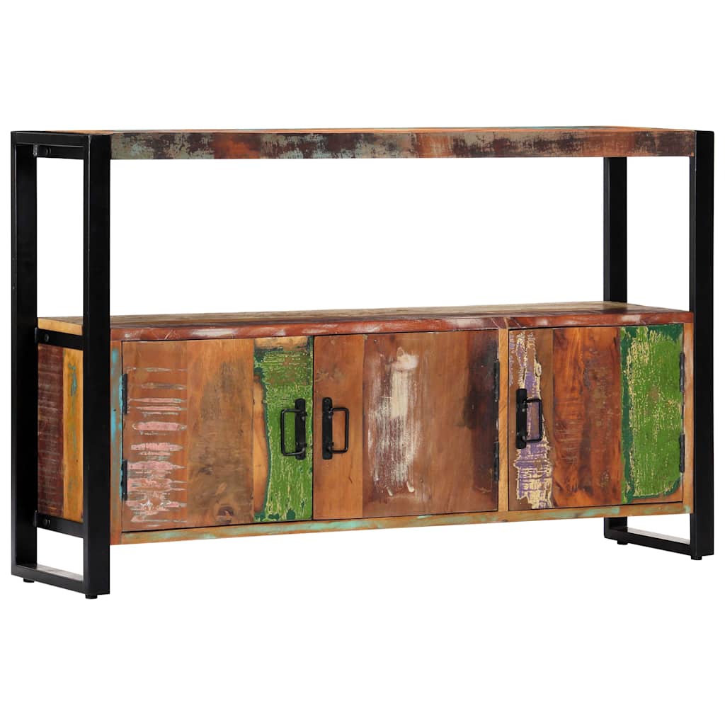 Dressoir 120x30x75 cm massief gerecycled hout is nu te koop bij PeponiXL, paradijselijk wonen!