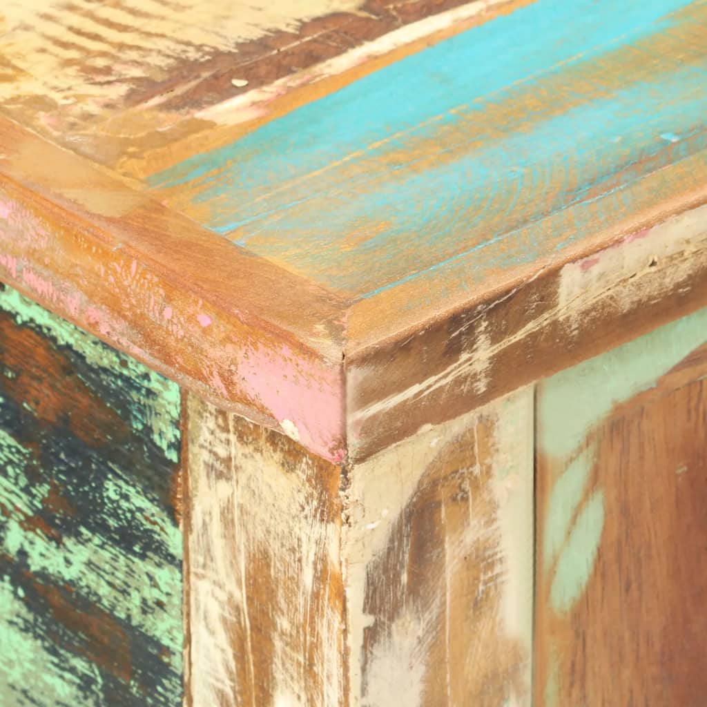 Wandtafel 120x40x75 cm massief gerecycled hout is nu te koop bij PeponiXL, paradijselijk wonen!